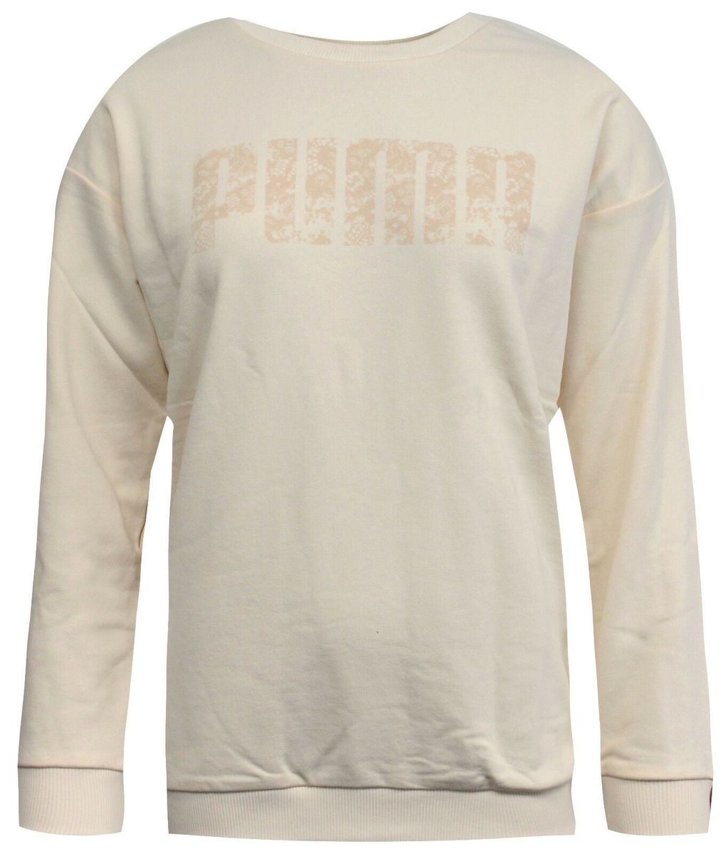 Relaxter Rundhals-Sweatshirt mit Logo