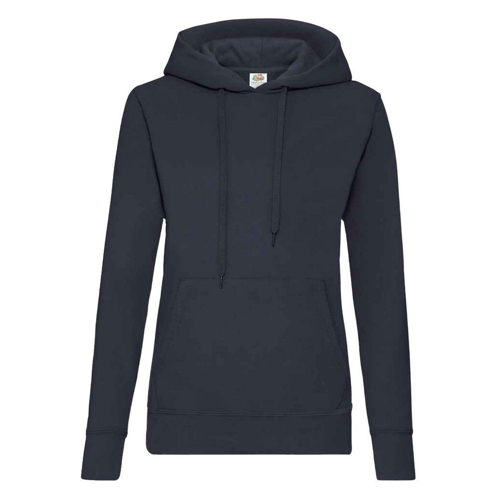 Klassischer Kapuzenpullover schmale Passform