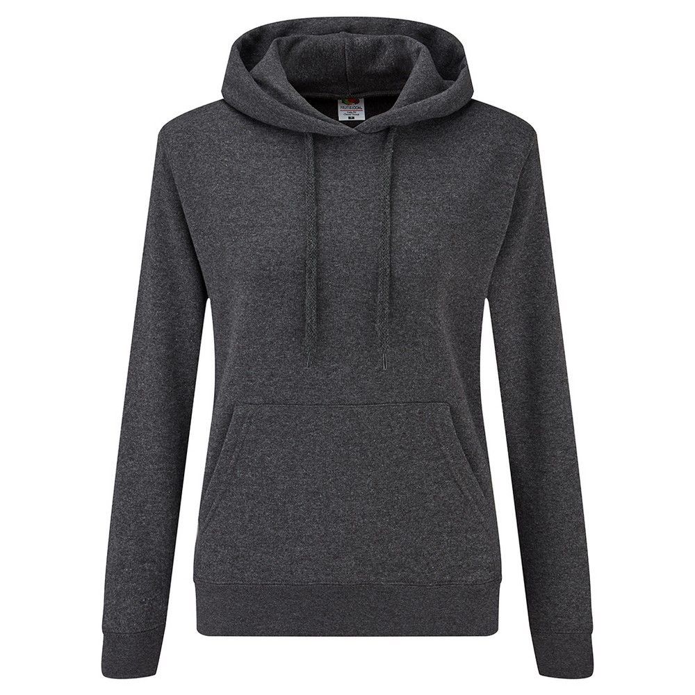 Klassischer Kapuzenpullover mit Kordelzug
