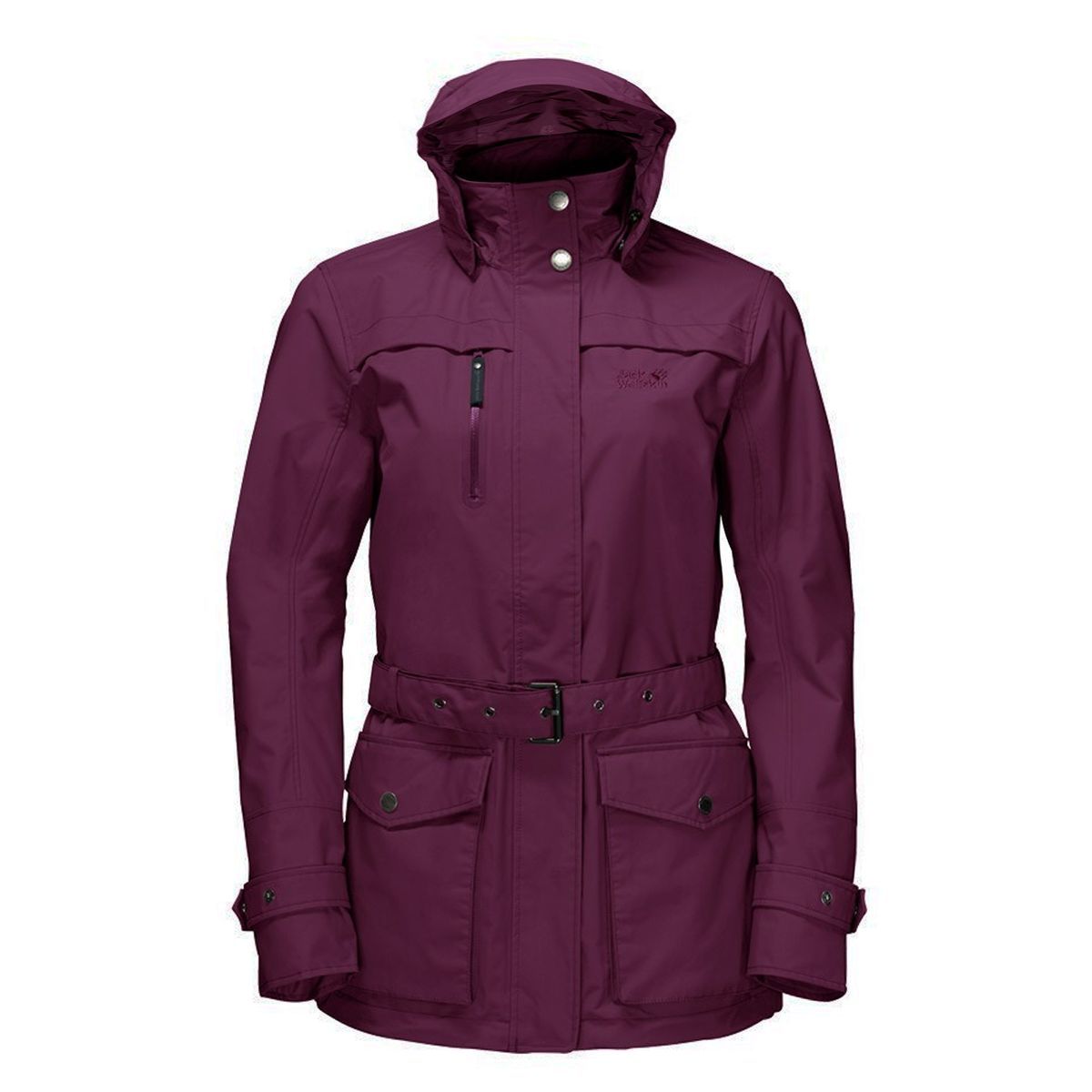 Wetterfester Parka mit Taillengürtel