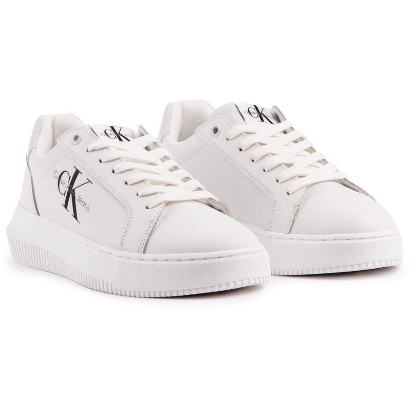 Plateau-Sneaker mit Logo-Print