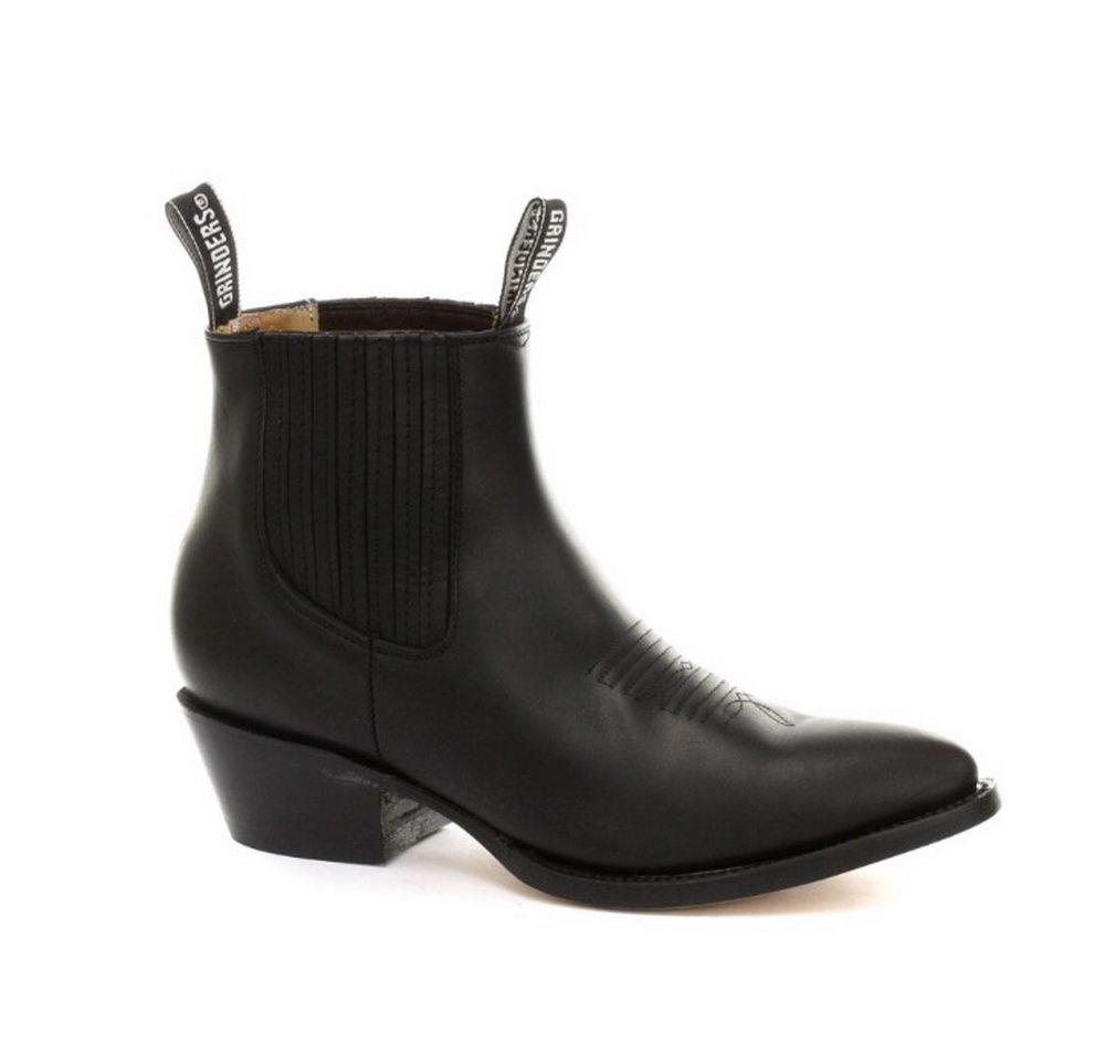 Unisex Western-Chelsea-Boots aus Leder
