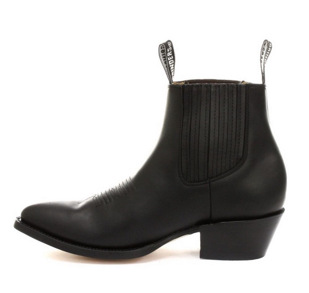 Unisex Western-Chelsea-Boots aus Leder