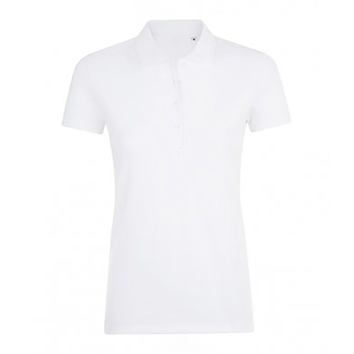 Tailliertes Kurzarm-Piqué-Poloshirt