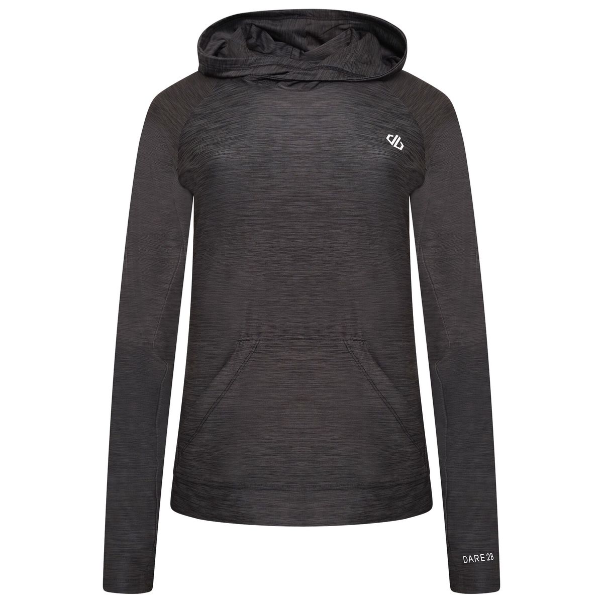 Leichter Performance-Hoodie mit Slub-Struktur