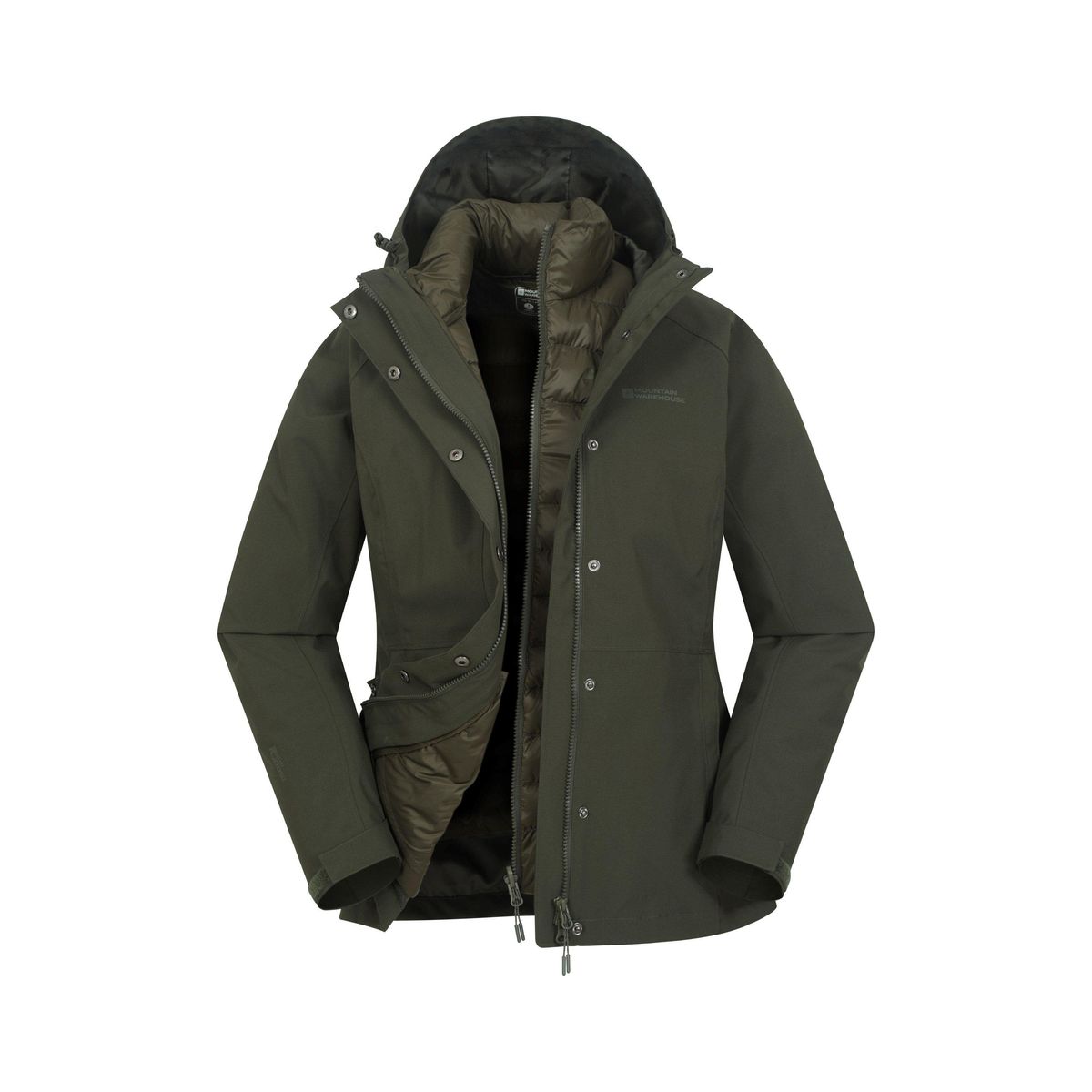 Alaskan 3-in-1 wasserdichter Parka
