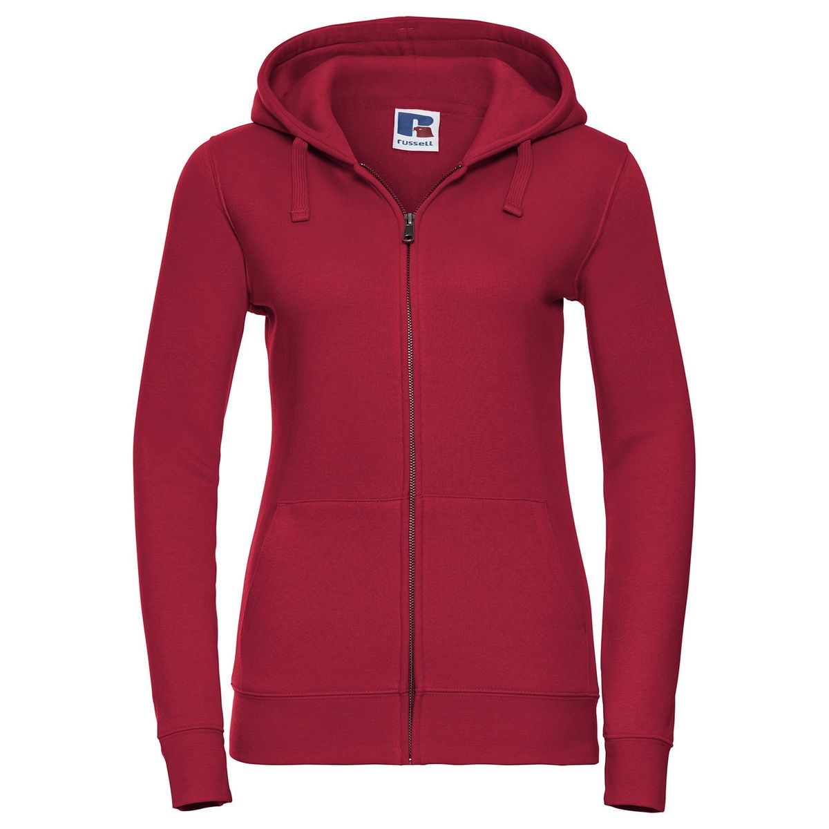 Authentischer Kapuzen-Zip-Sweater