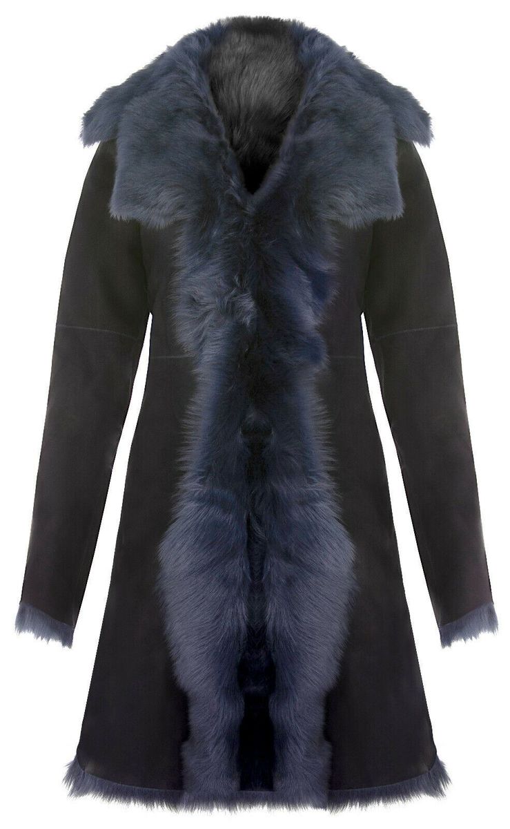 Eleganter Toscana-Schaffell-Wildledermantel