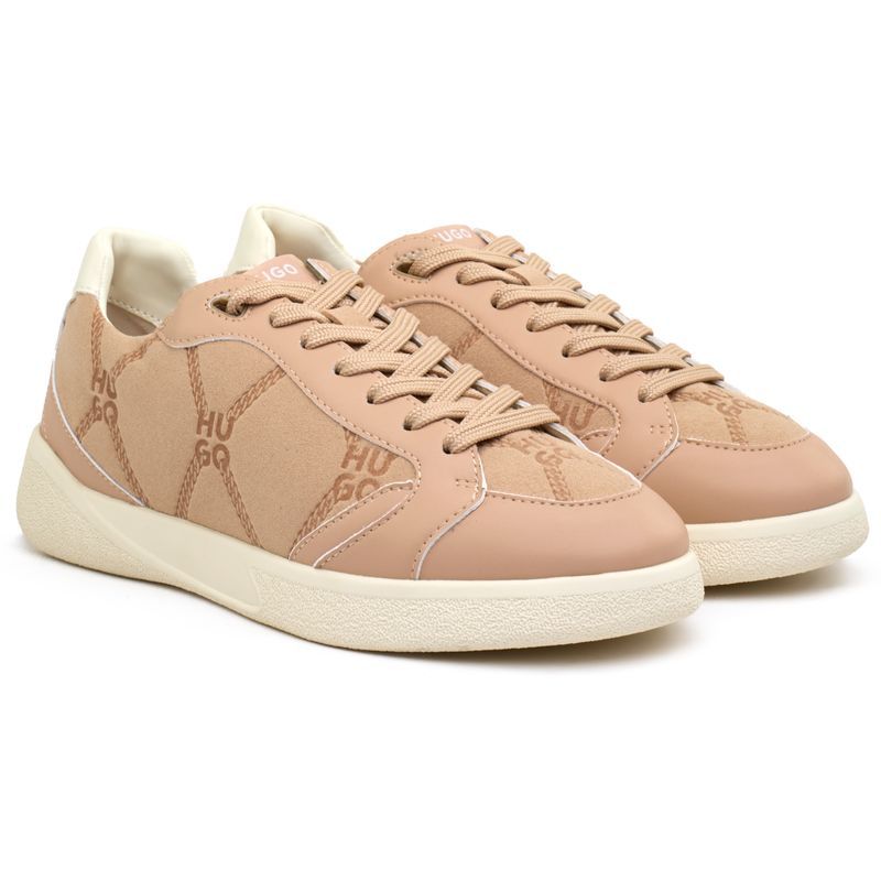 Low-Top-Sneaker mit Monogramm-Muster