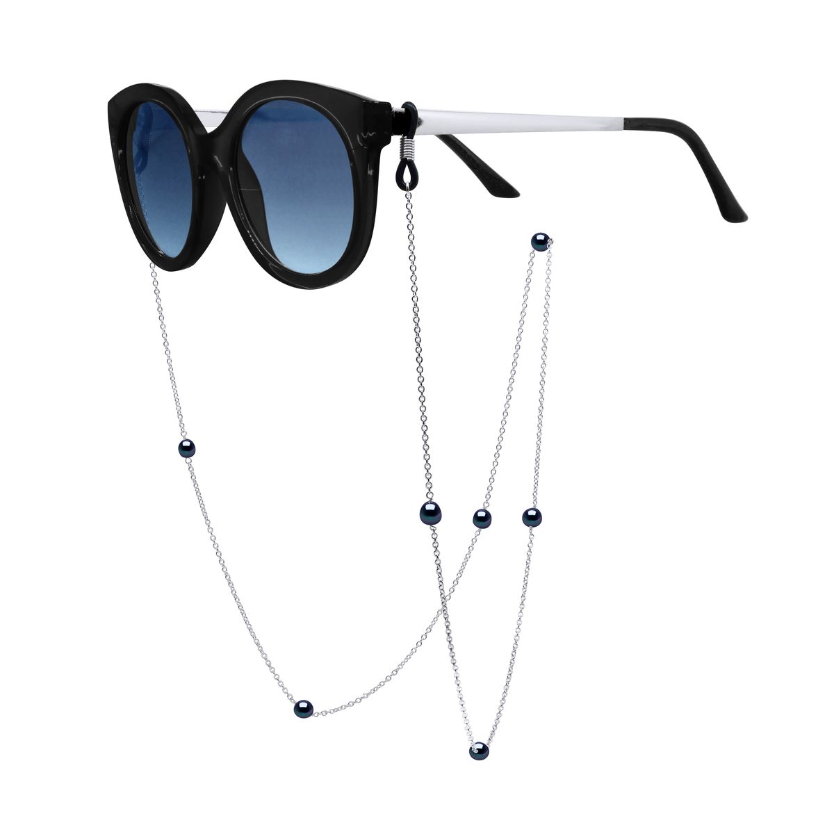 Elegante Perlen-Brillenkette