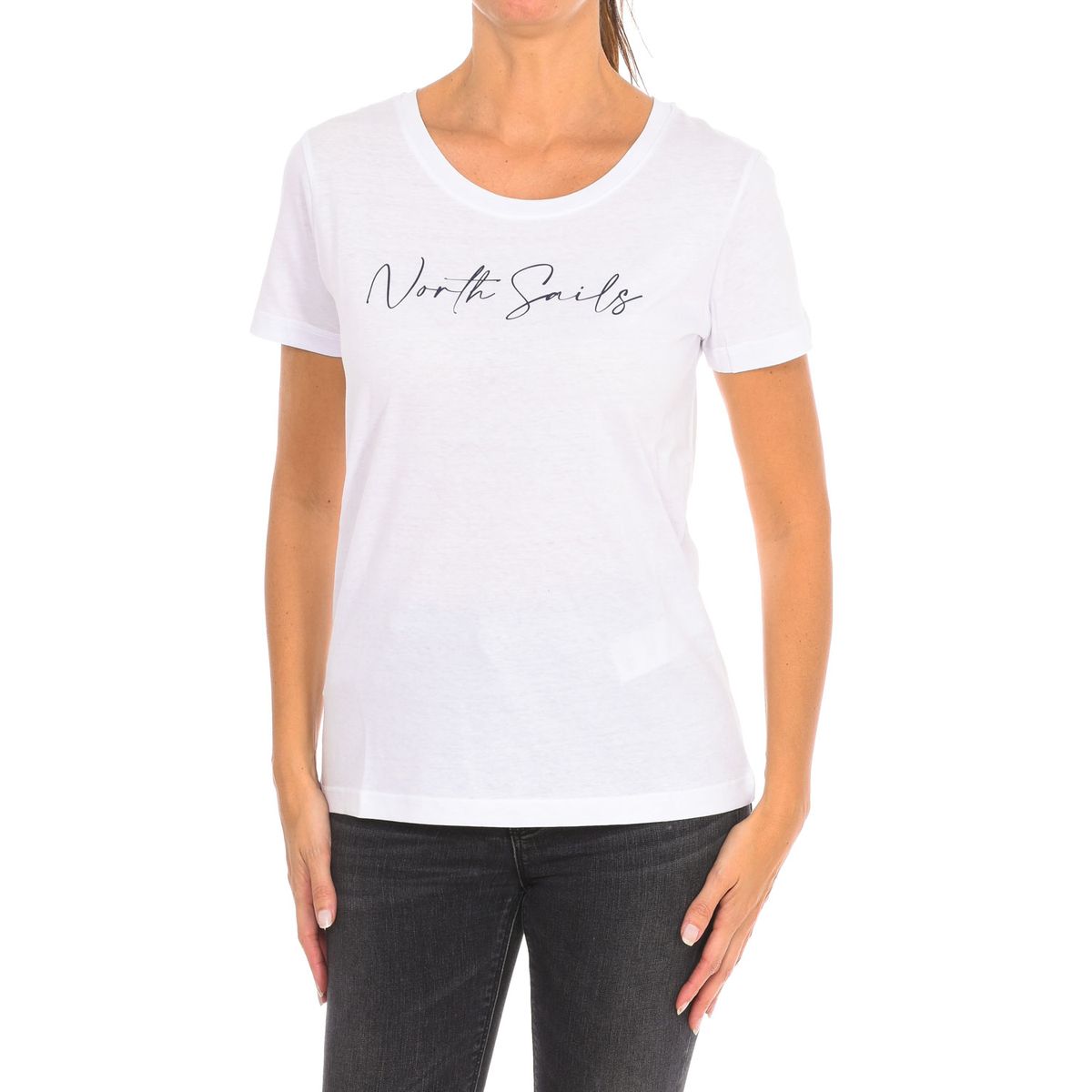 T-Shirt mit Schriftzug-Print