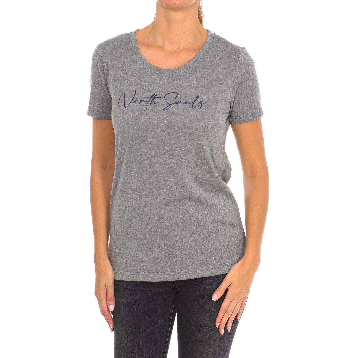 T-Shirt mit Schriftzug-Print