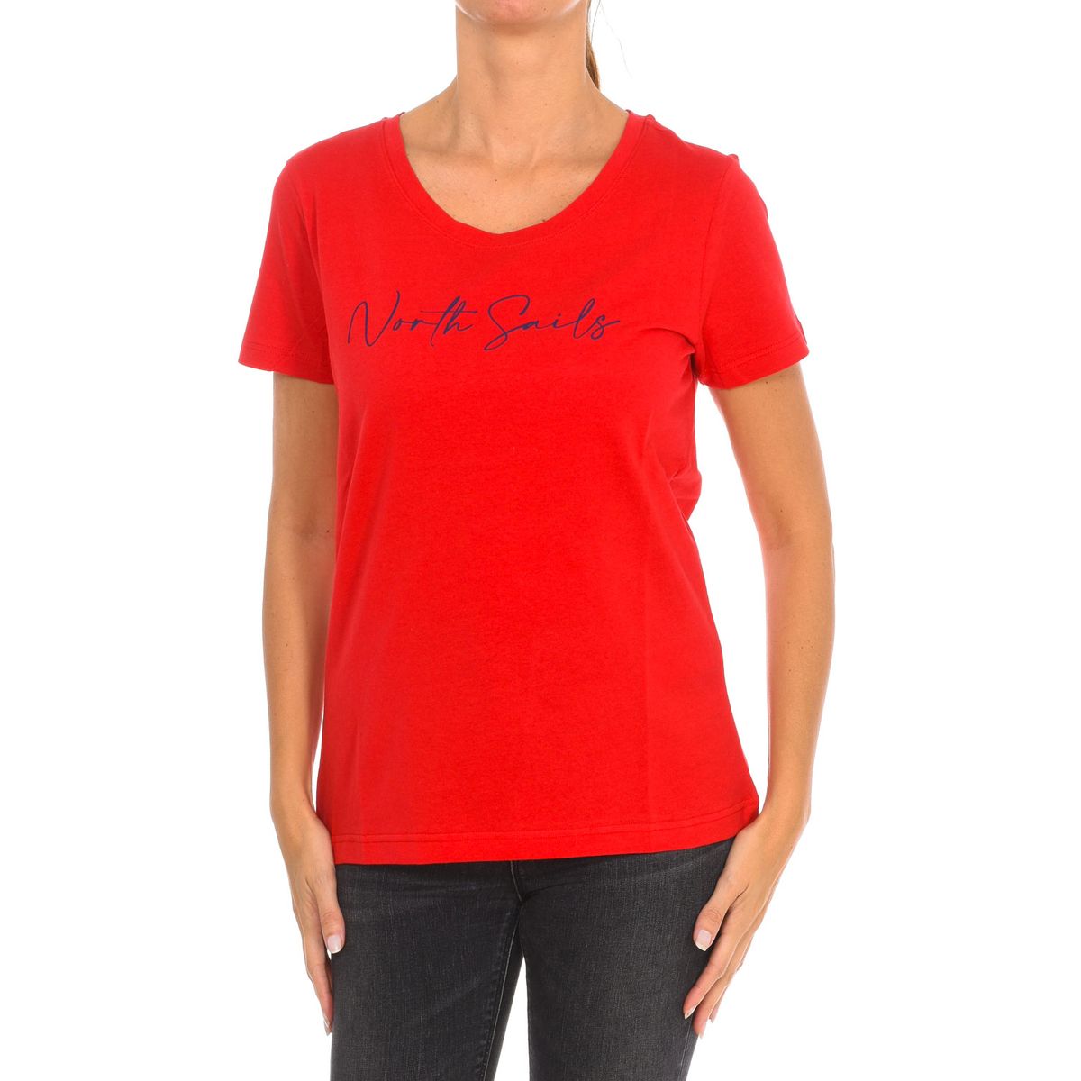 T-Shirt mit Schriftzug-Print