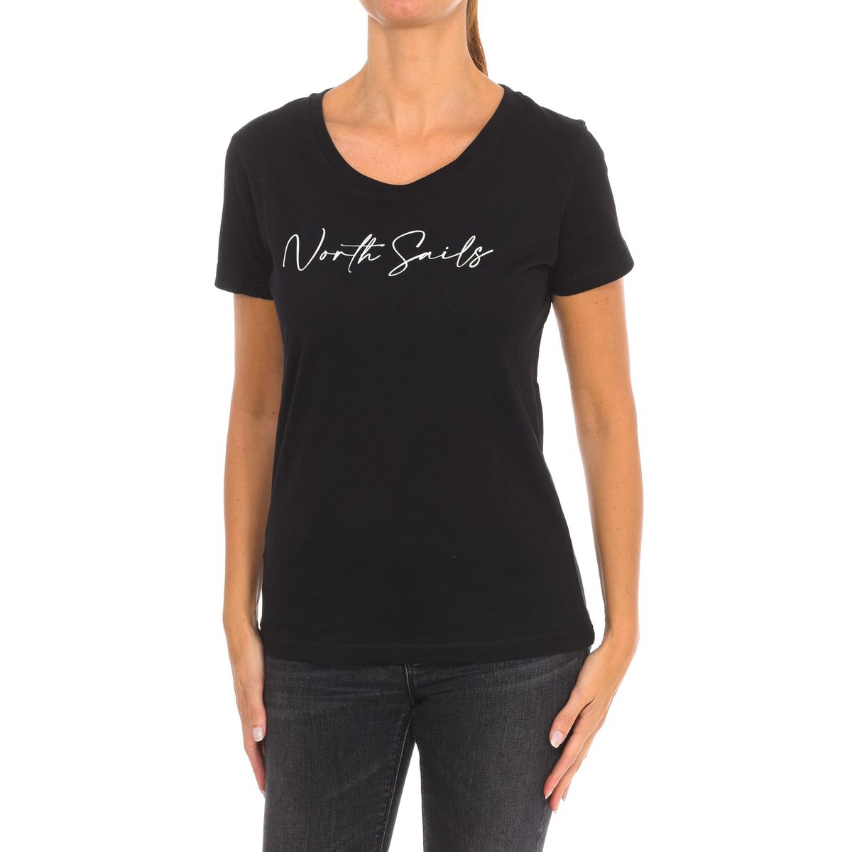 T-Shirt mit Schriftzug-Print