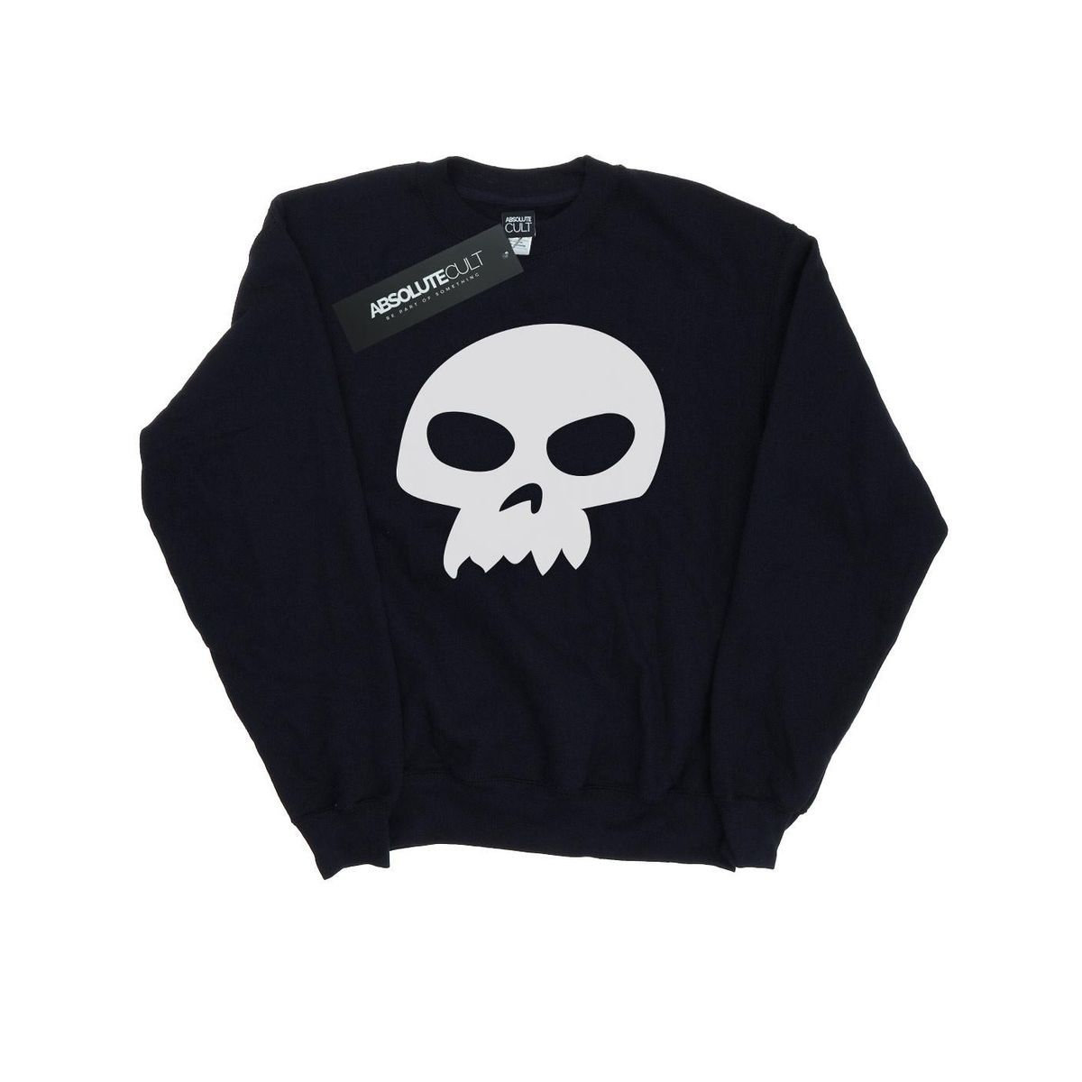 Sweatshirt mit Totenkopf-Grafik