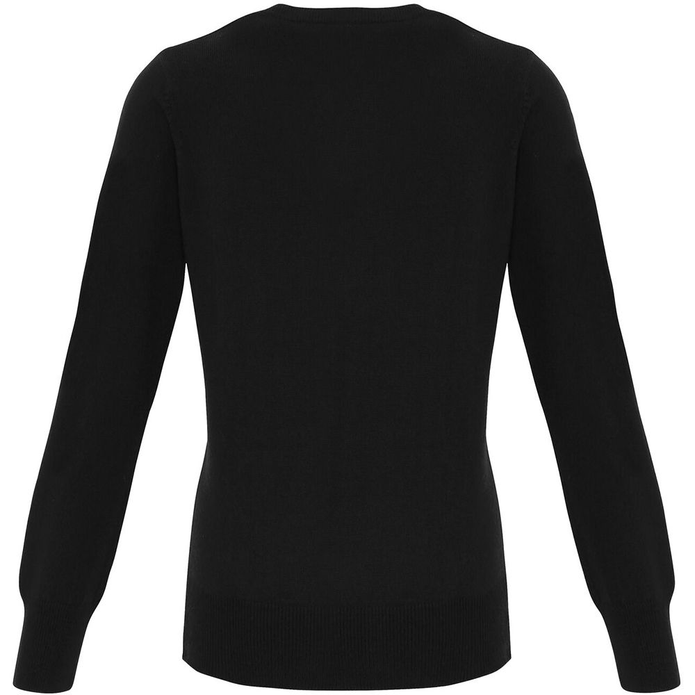 Klassische Strickjacke mit V-Ausschnitt