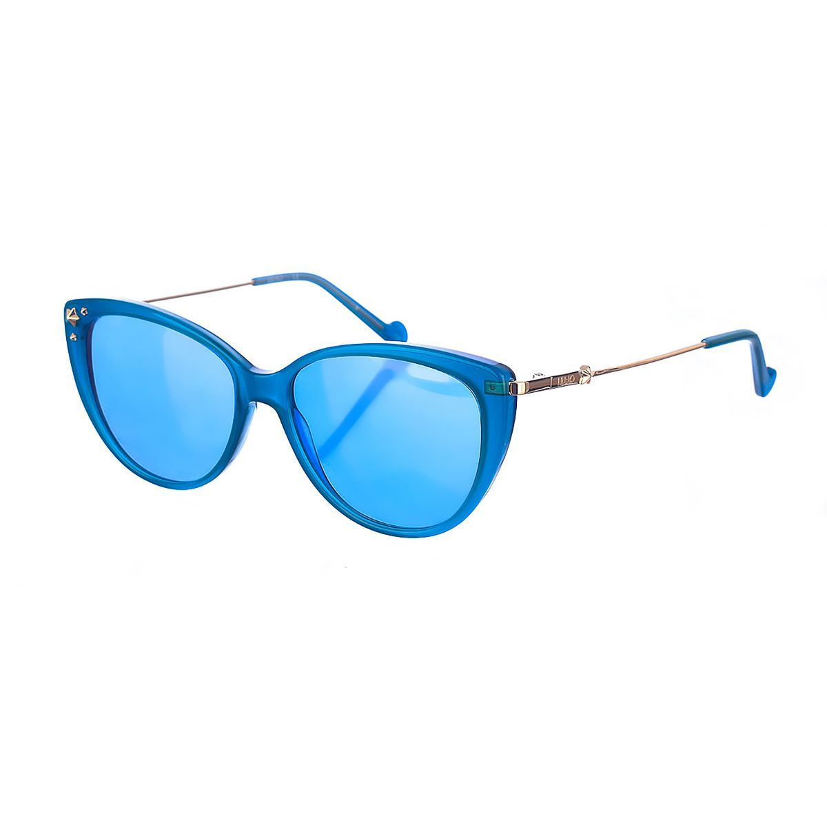 Anspruchsvolle Sonnenbrille mit ovalem Rahmen