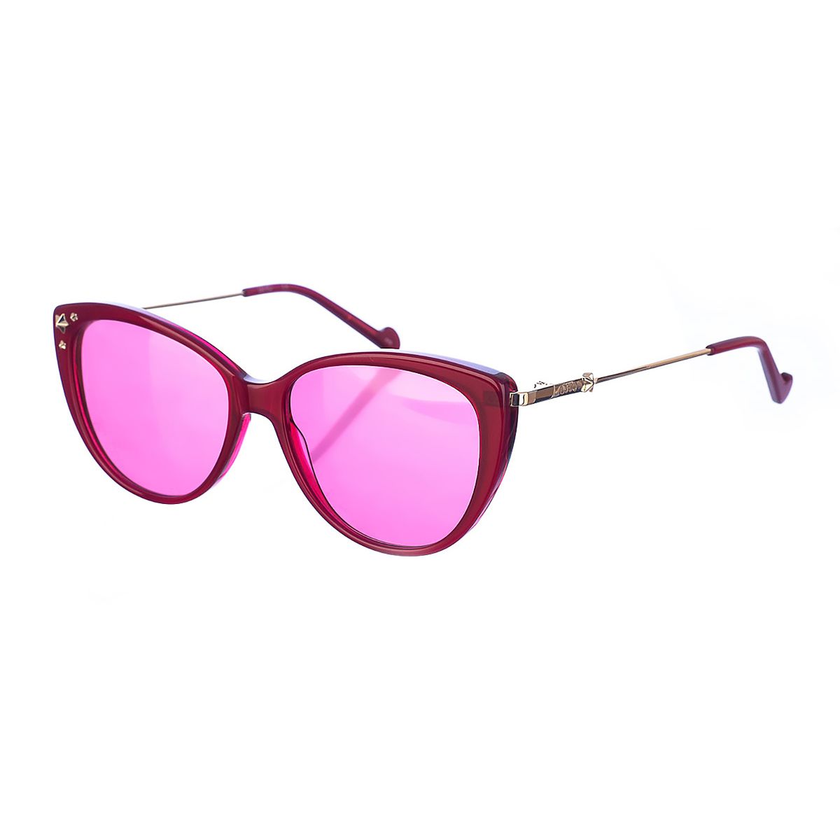 Anspruchsvolle Sonnenbrille mit ovalem Rahmen