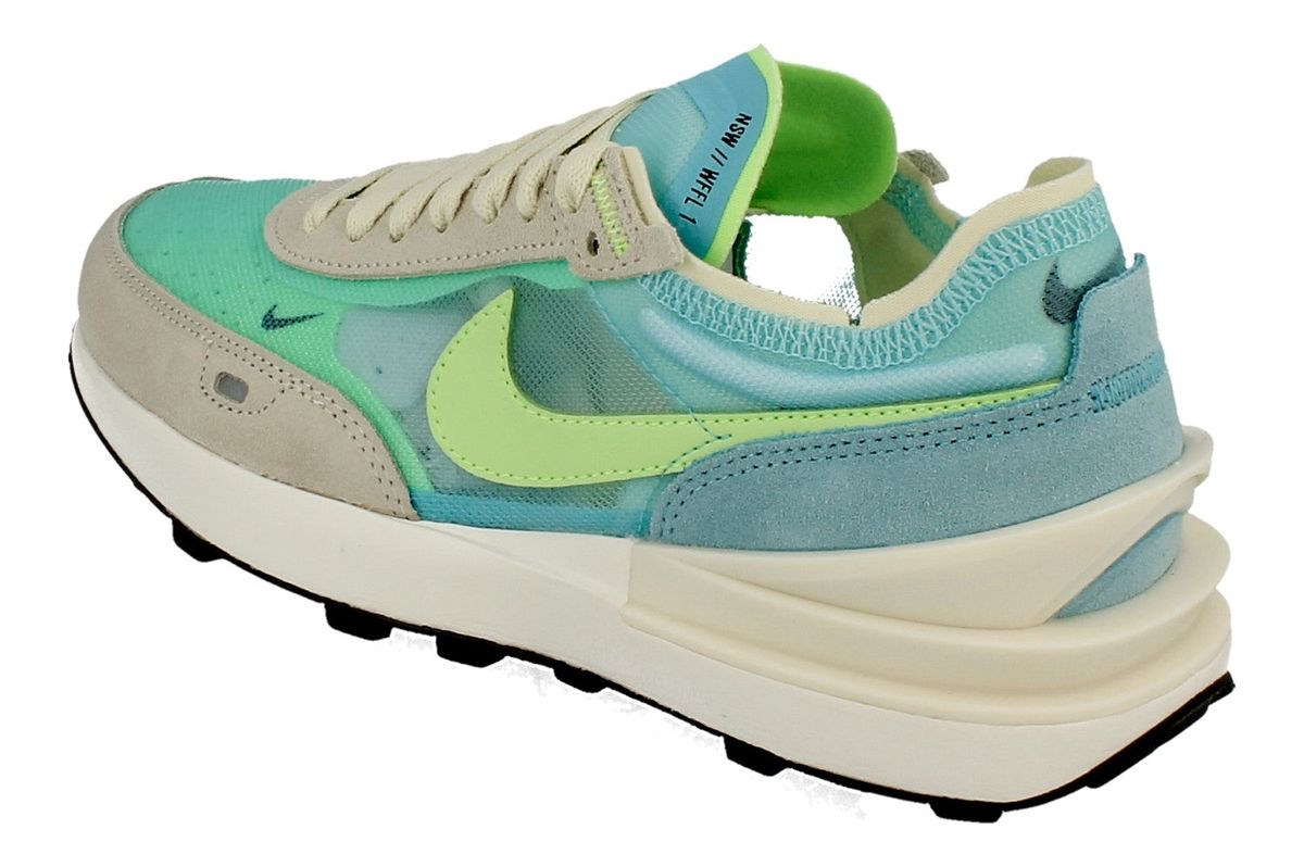 Retro-inspirierte Mesh- und Wildledersneaker