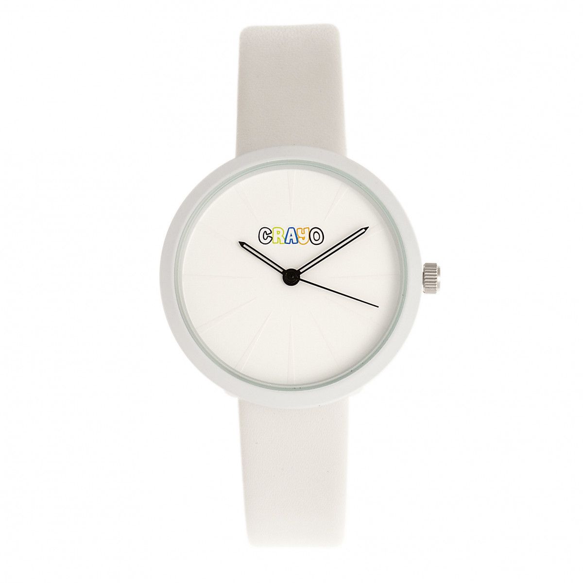 Minimalistische Armbanduhr mit Sonnenstrahl-Zifferblatt
