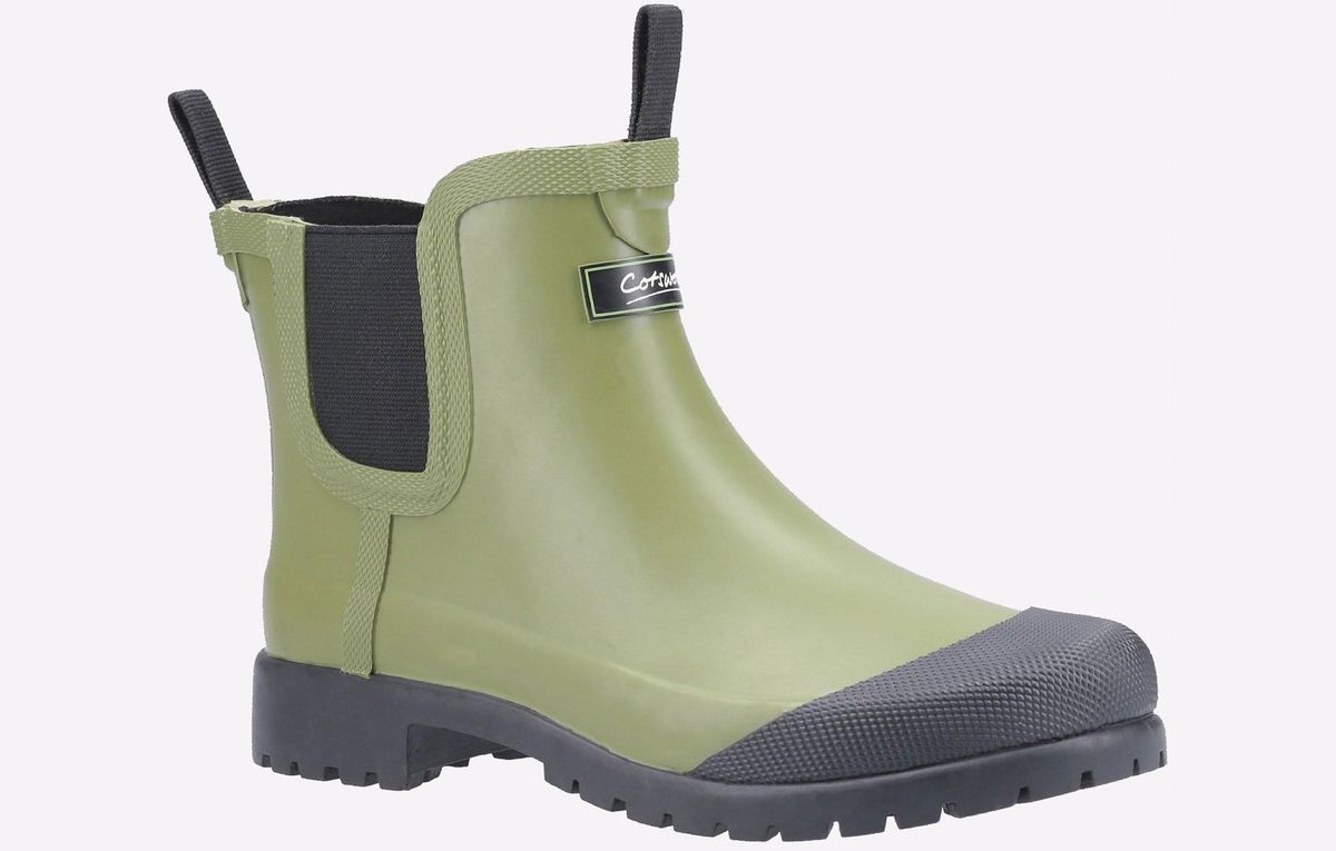Wasserdichte Gummistiefeletten im Chelsea-Stil