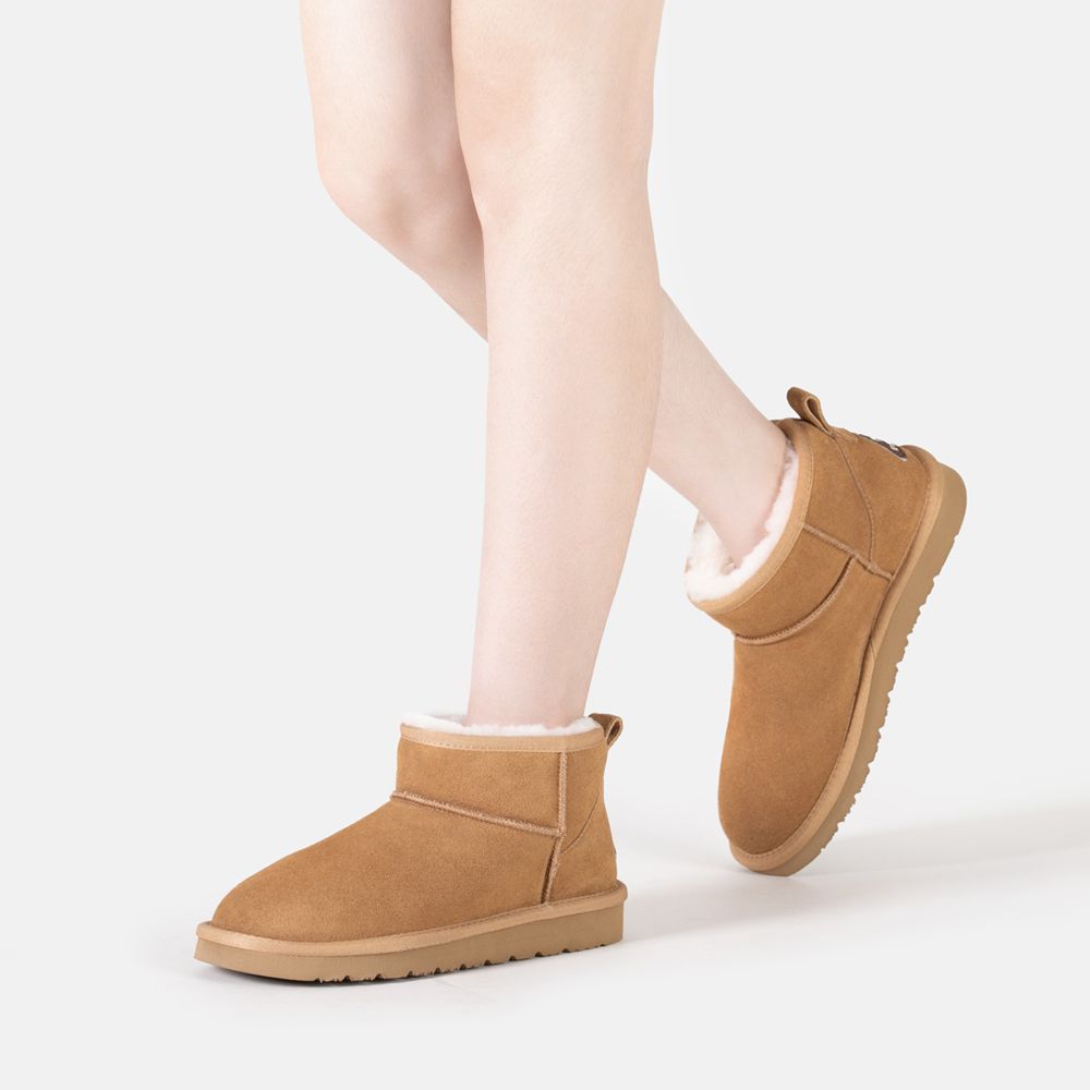 Klassische Ultra Mini Wildlederstiefel
