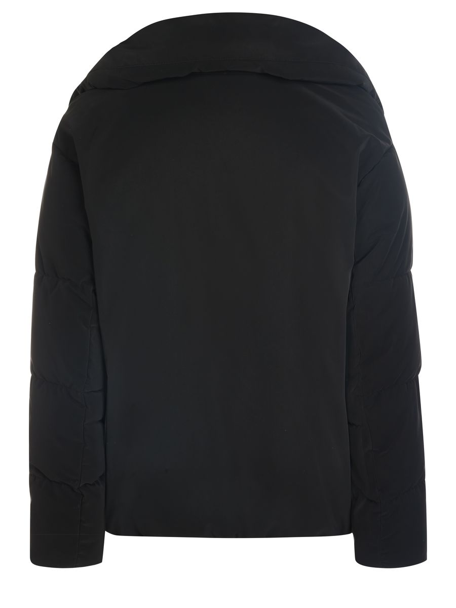 Gesteppte Pufferjacke mit Trichterkragen