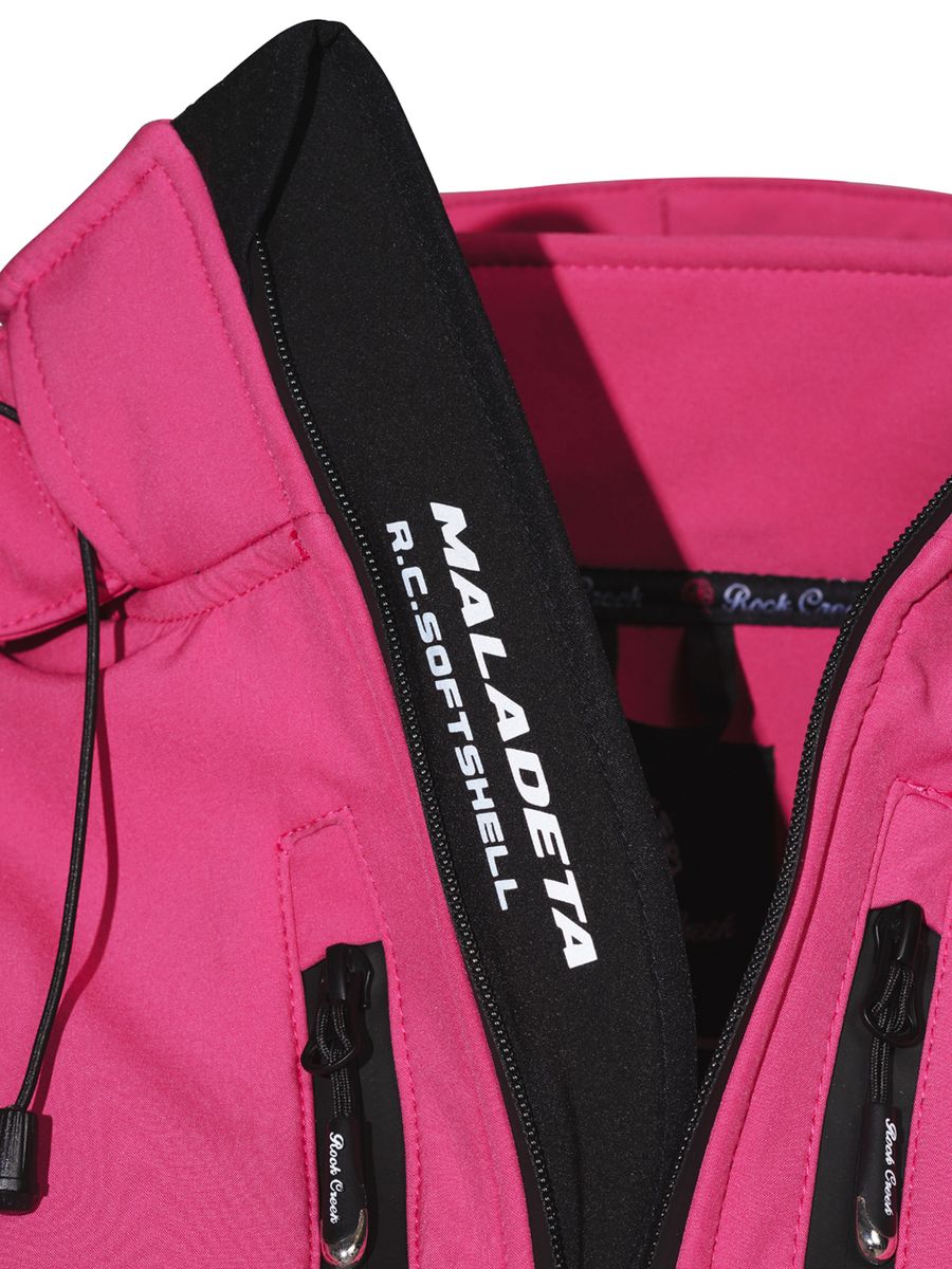 Funktionale Softshell Outdoor-Jacke mit Kapuze
