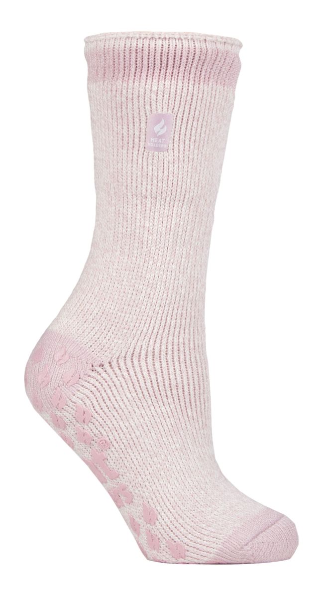 Dicke Thermo-Hüttensocken mit Anti-Rutsch-Noppen
