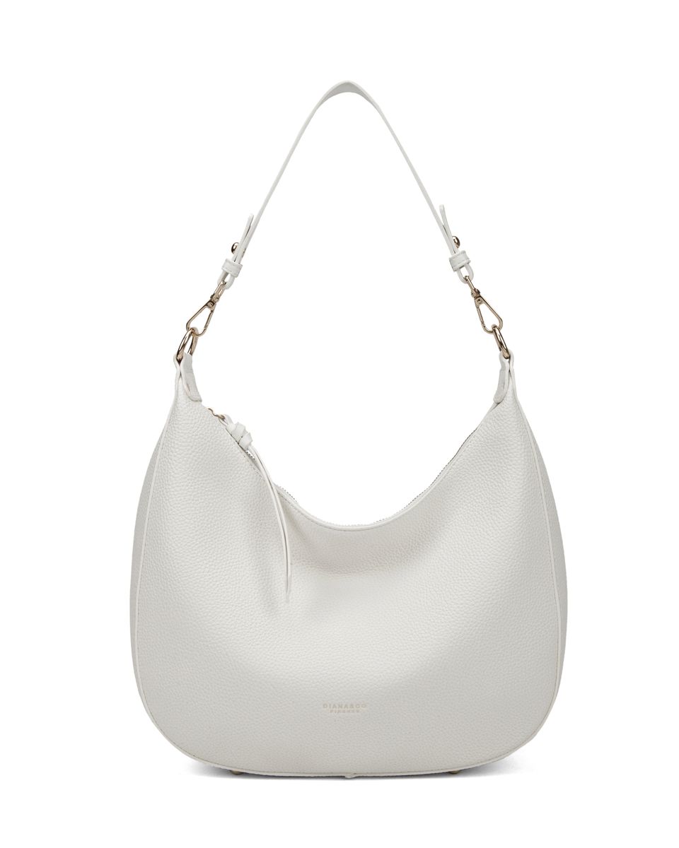 Minimalistische Tasche aus genarbtem Kunstleder