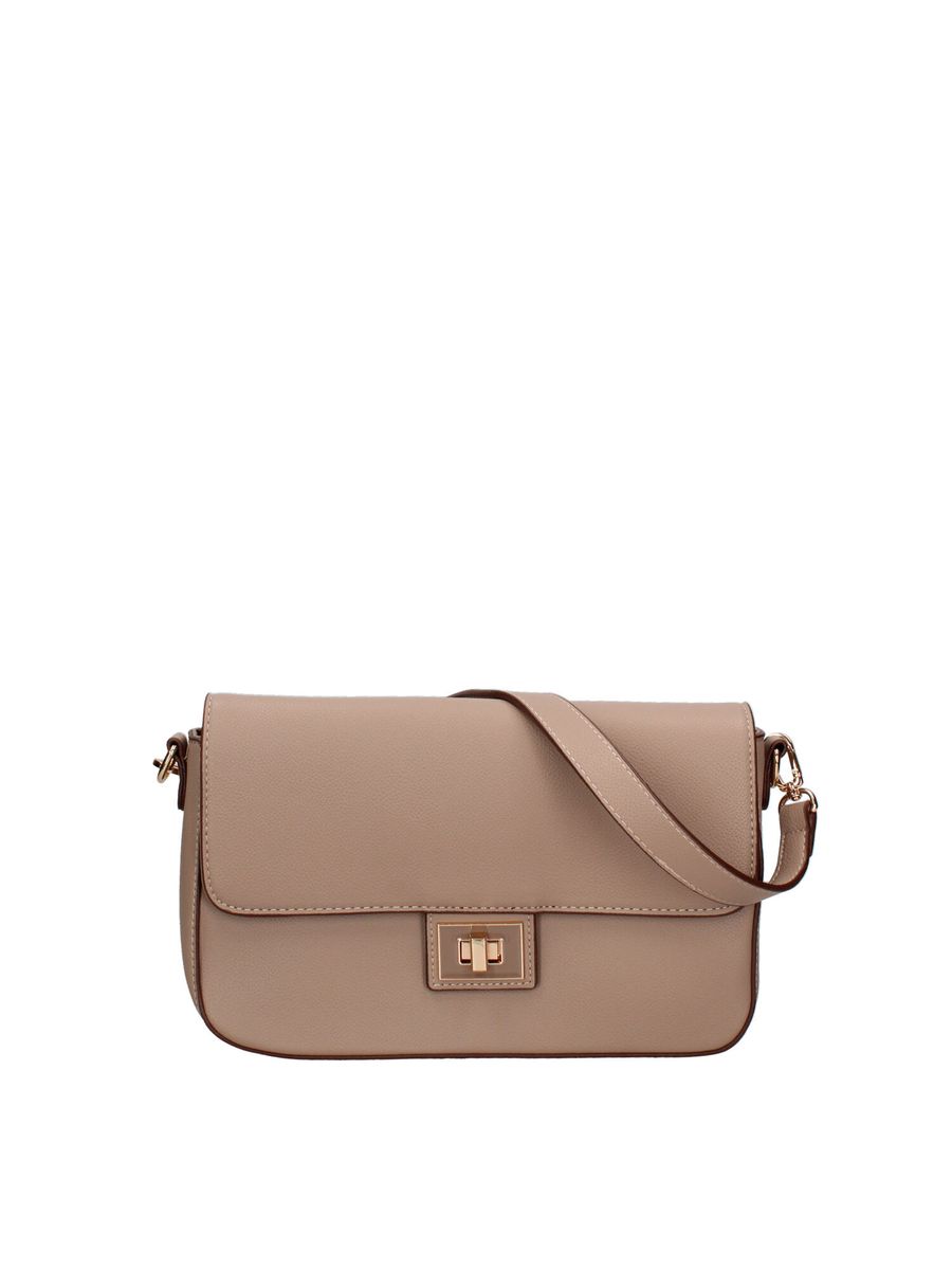 Minimalistische Tasche aus genarbtem Kunstleder