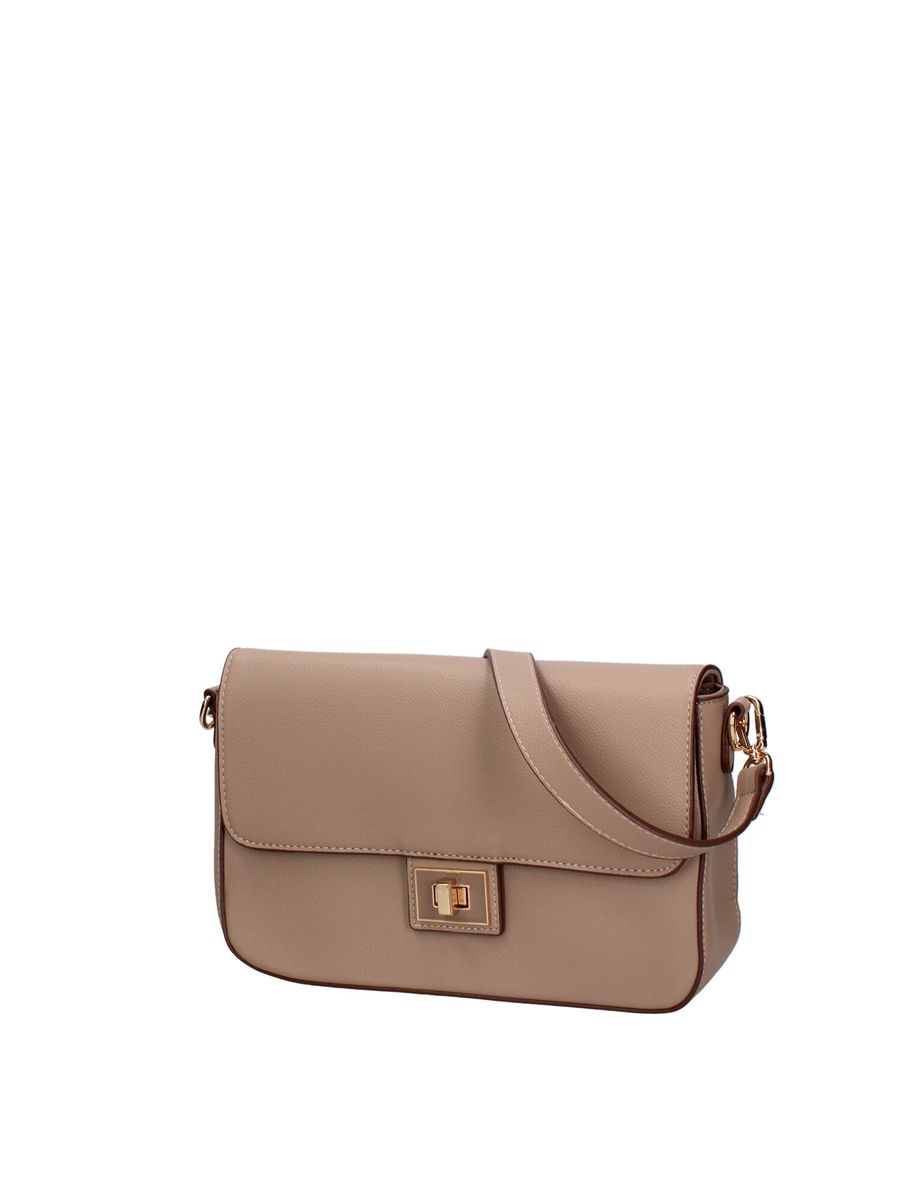 Minimalistische Tasche aus genarbtem Kunstleder
