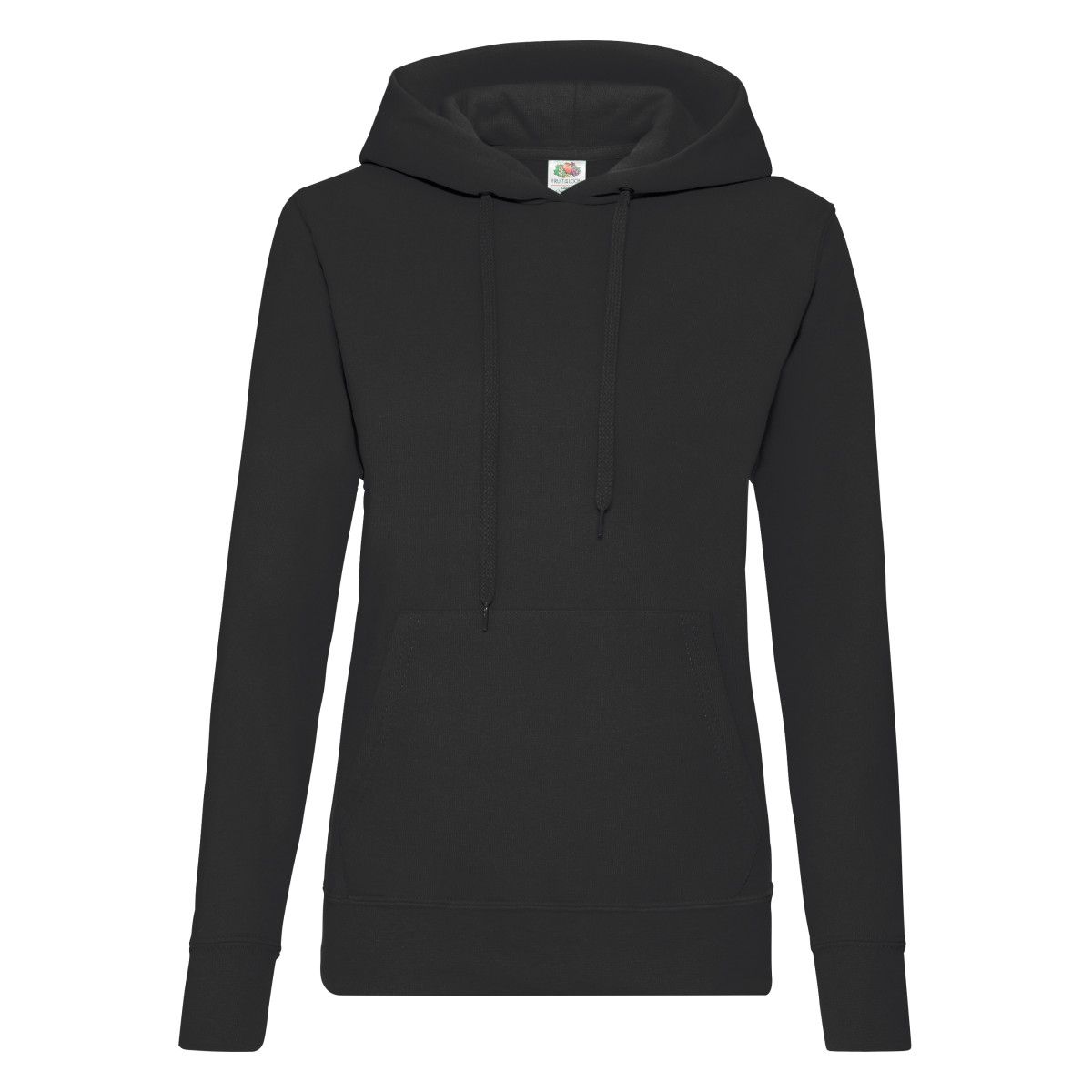 Klassischer Kapuzenpullover aus Baumwollmischung