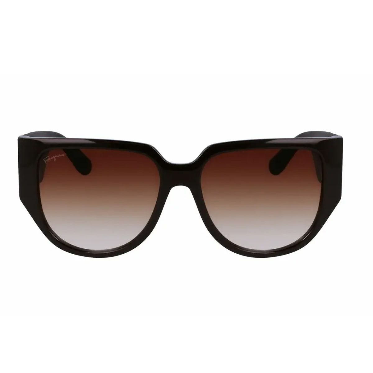 Oversized Quadratische Acetat-Sonnenbrille
