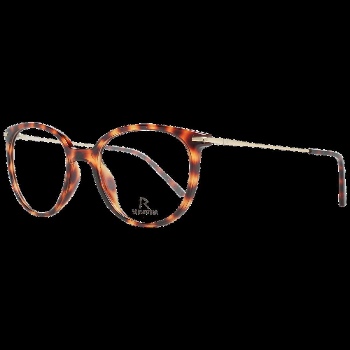 Klassische runde Brille in Schildpatt-Optik