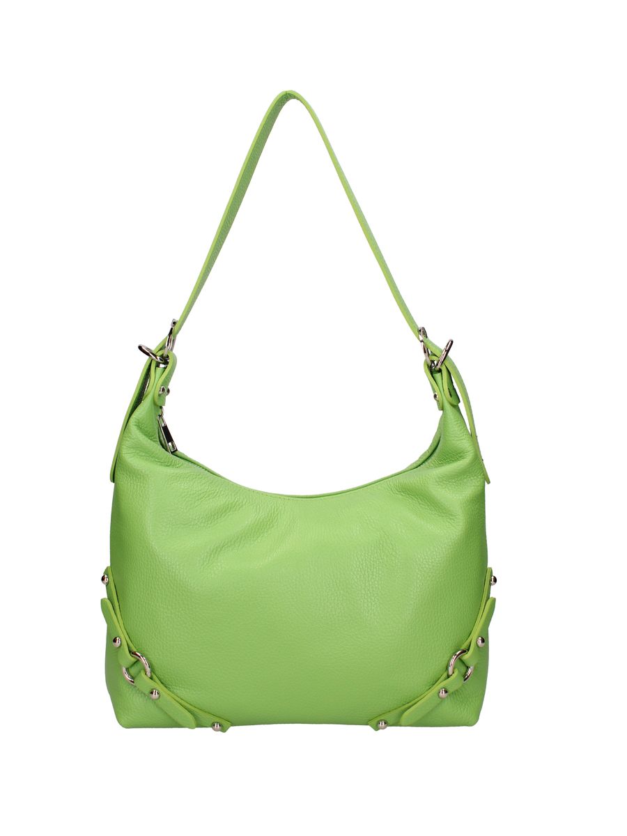 Hobo-Tasche aus genarbtem Leder