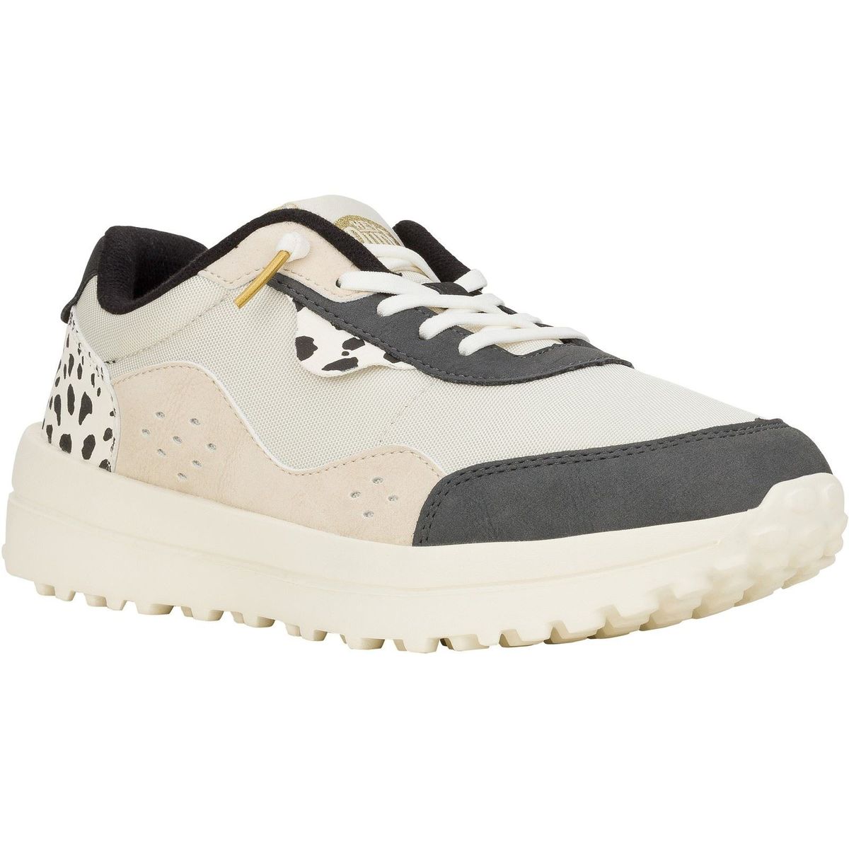 Hayden Shine Plateauschuhe im Materialmix