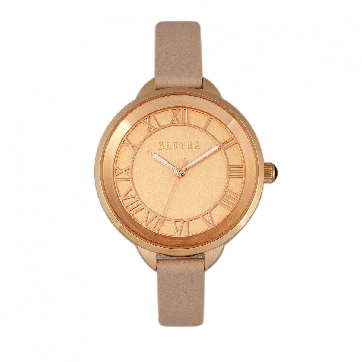 Madison Sonnenschliff Lederarmbanduhr