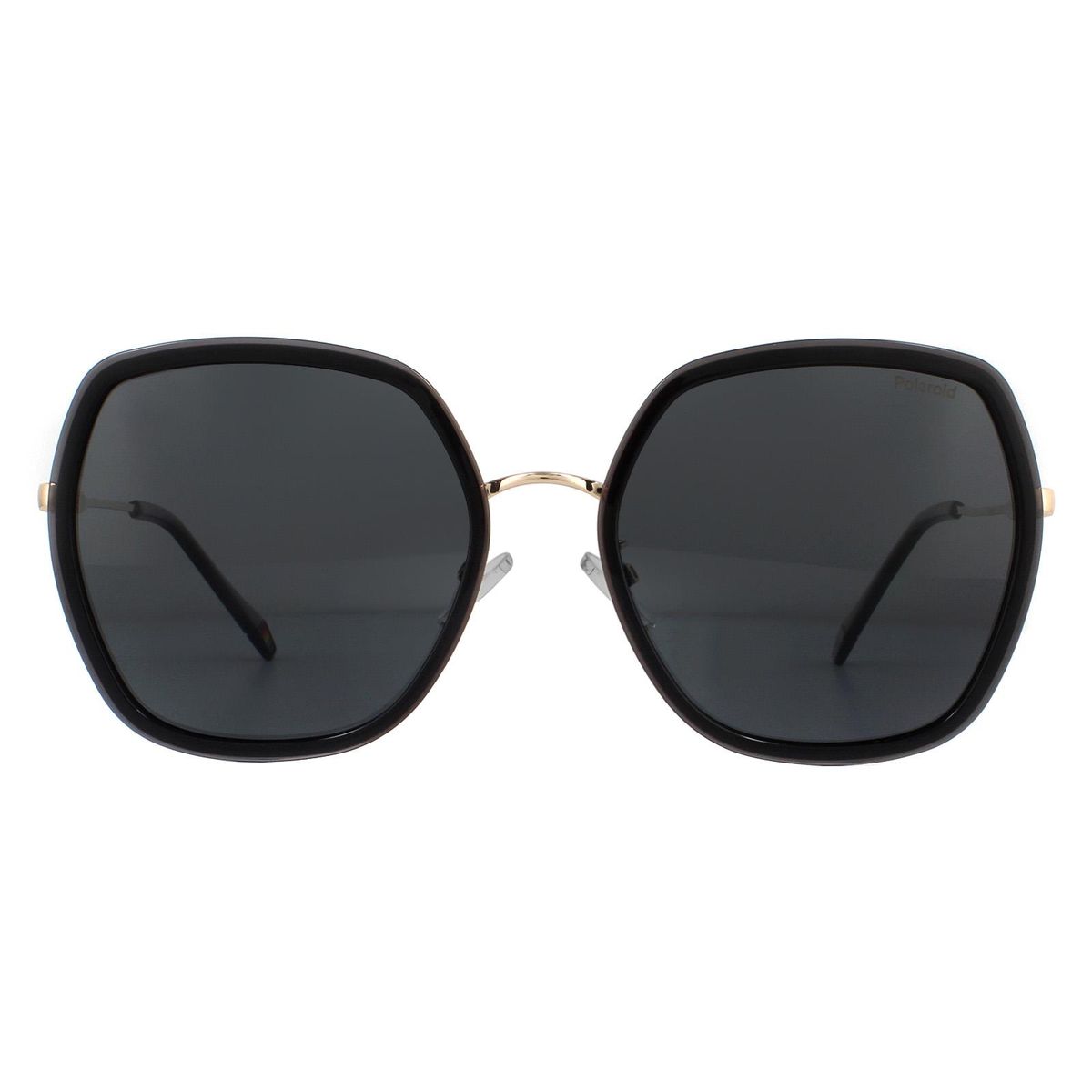 Polarisierte Sechseck-Sonnenbrille in Übergröße