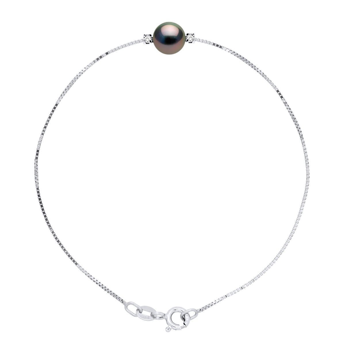 Armband mit Tahiti-Perle und Diamanten