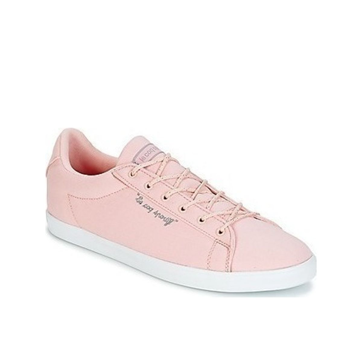 Flache Schnürschuhe aus Canvas
