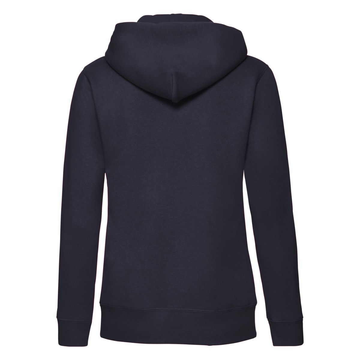 Klassischer Kapuzenpullover mit Reißverschluss