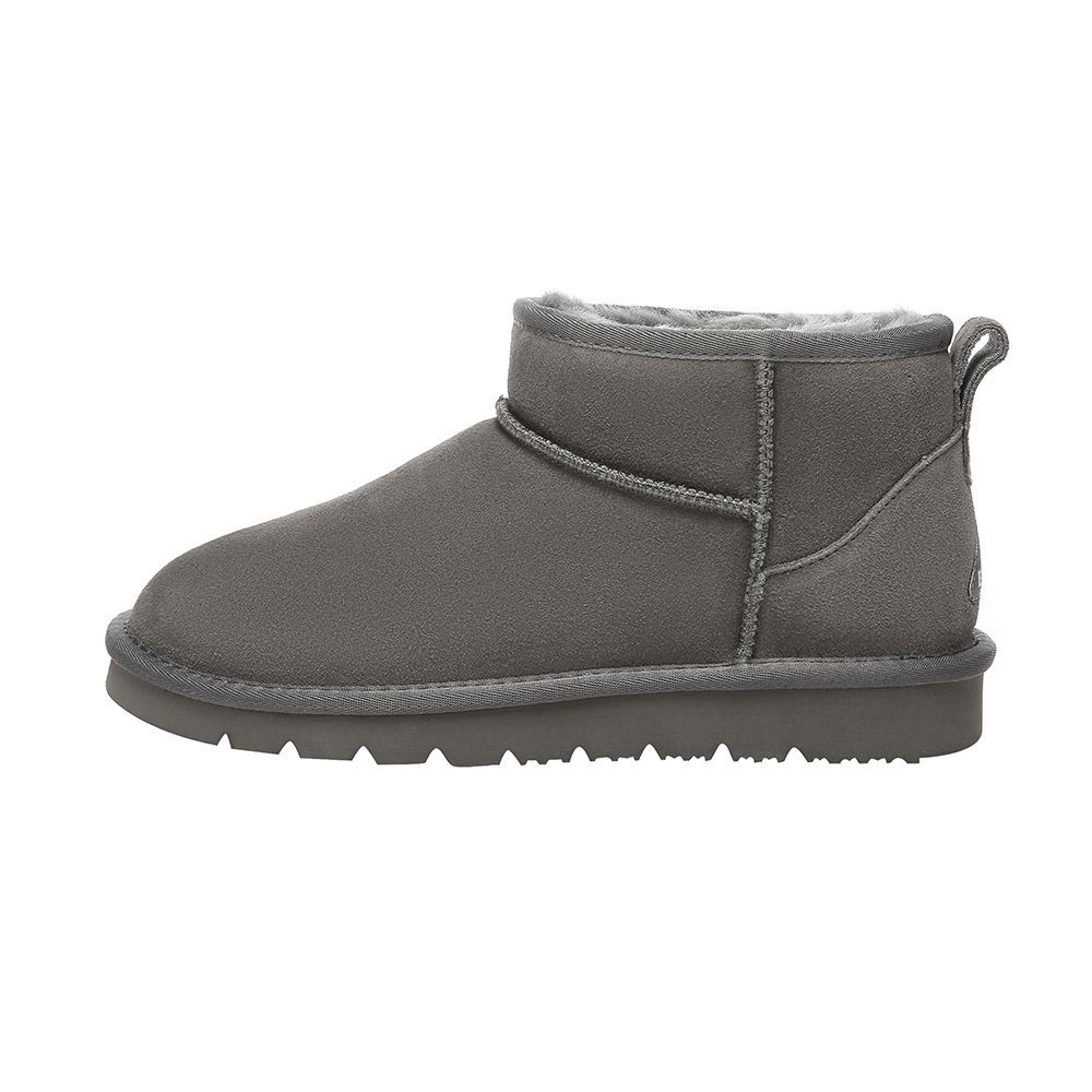 Ultra Mini Wildleder-Lammfell-Stiefel