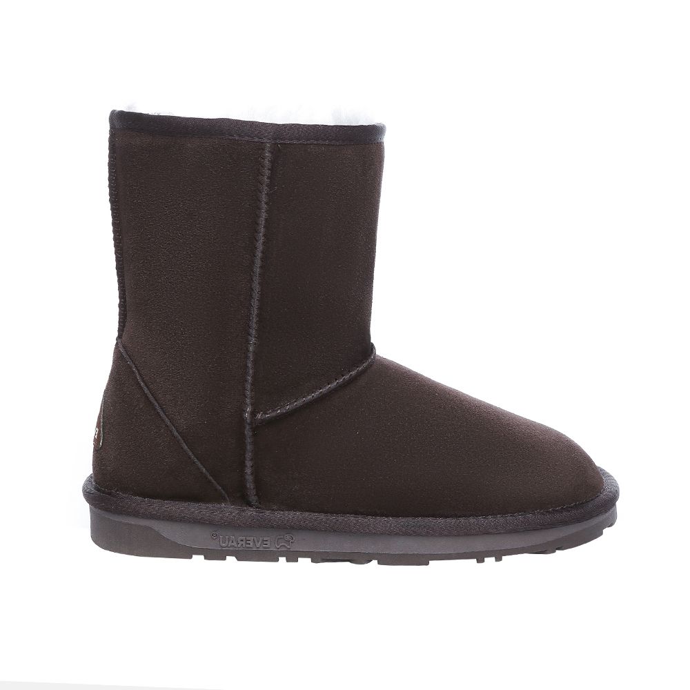 Klassische kurze Lammfellstiefel