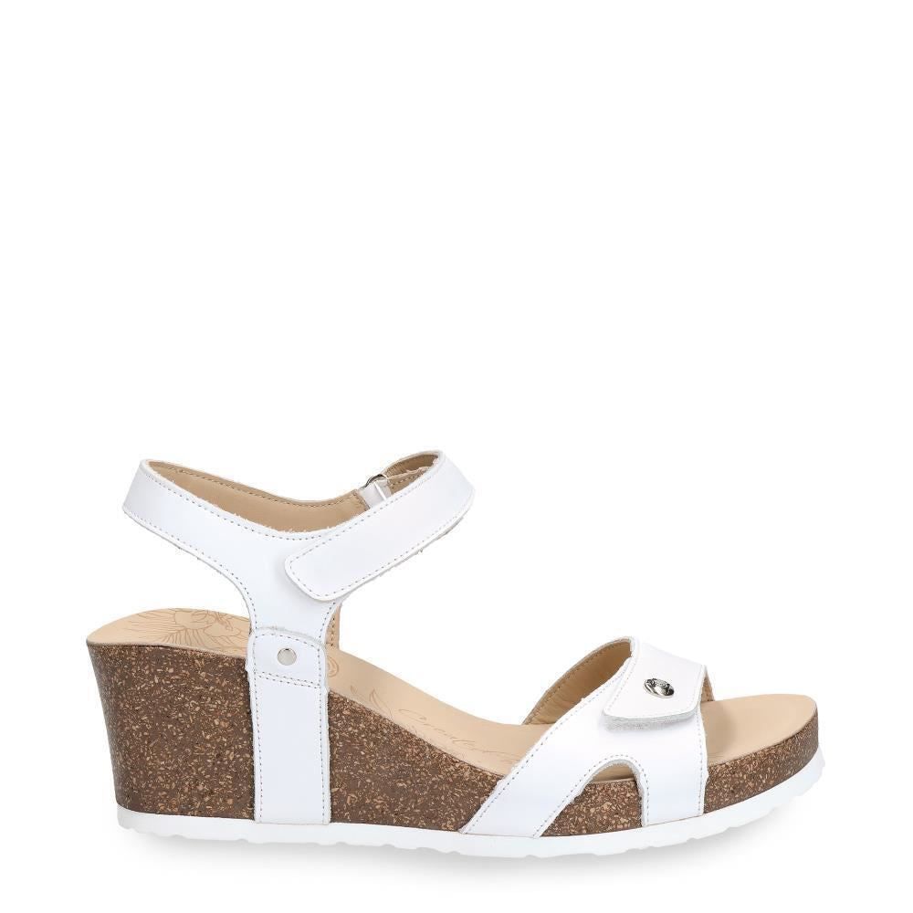 Anatomische Keilsandalen aus Leder