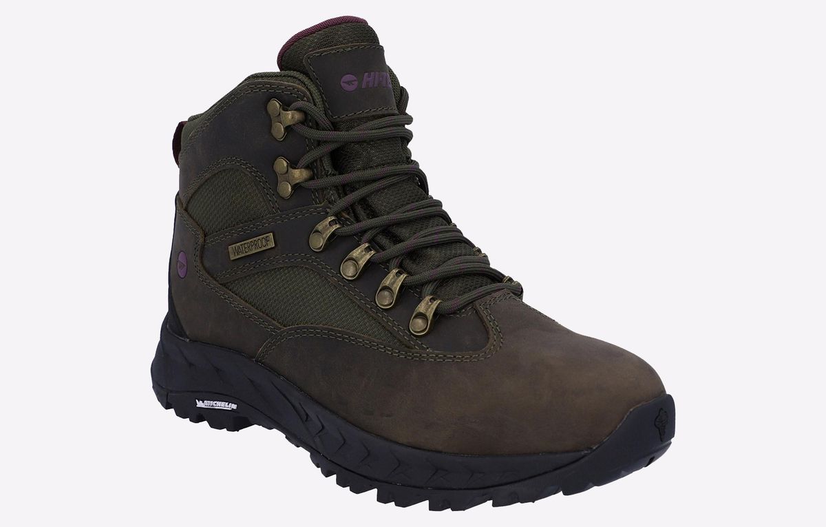 Wasserdichte Leder-Wanderschuhe