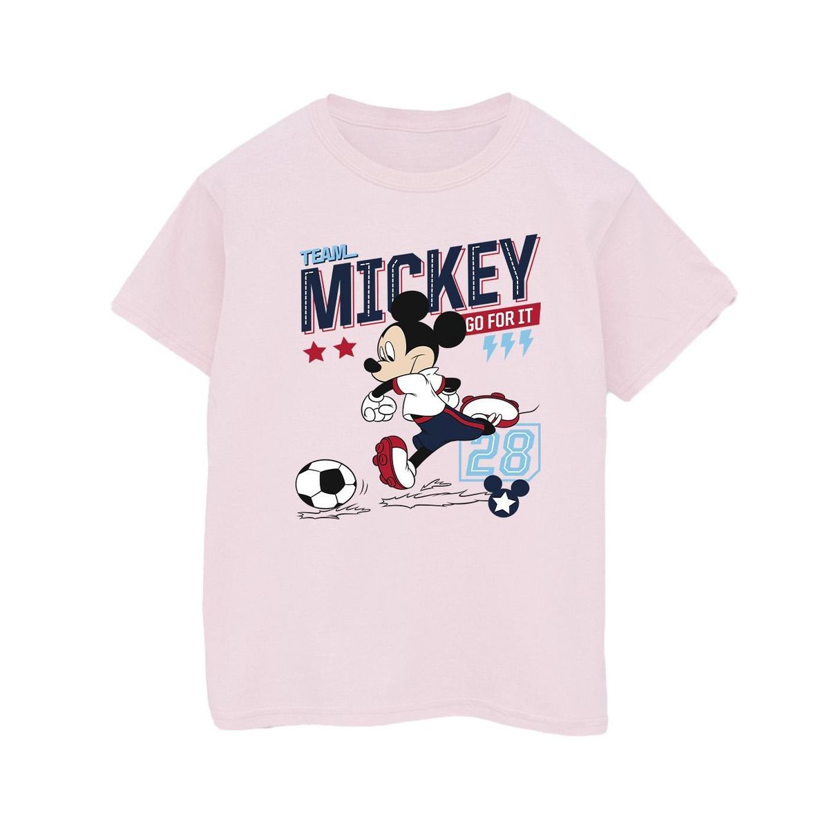 Mickey Mouse Fußball Grafik-T-Shirt