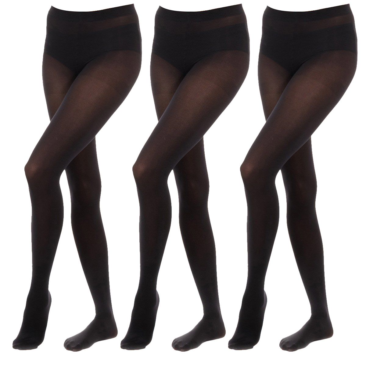 Blickdichte Elastische Mikrofaser Strumpfhose