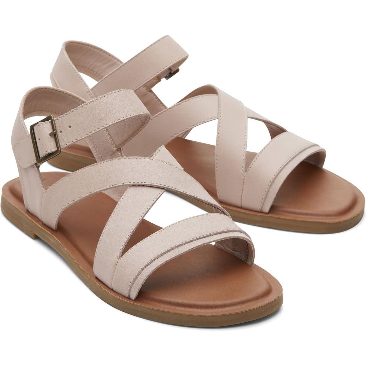 Elegante Sandalen mit Überkreuz-Riemen