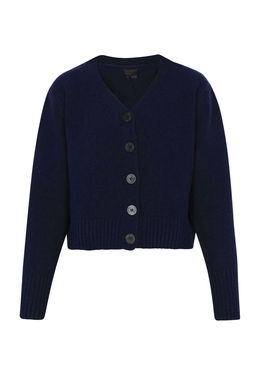 Klassischer Cardigan mit Zopfmuster